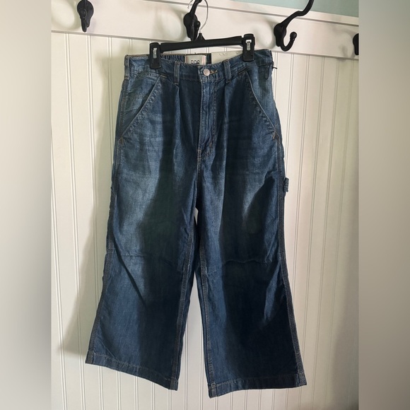 BDG | URBAN OUTFITTERS NWT Meg Carpenter Jeans cropped wide leg SZ 25 - Picture 6 of 8